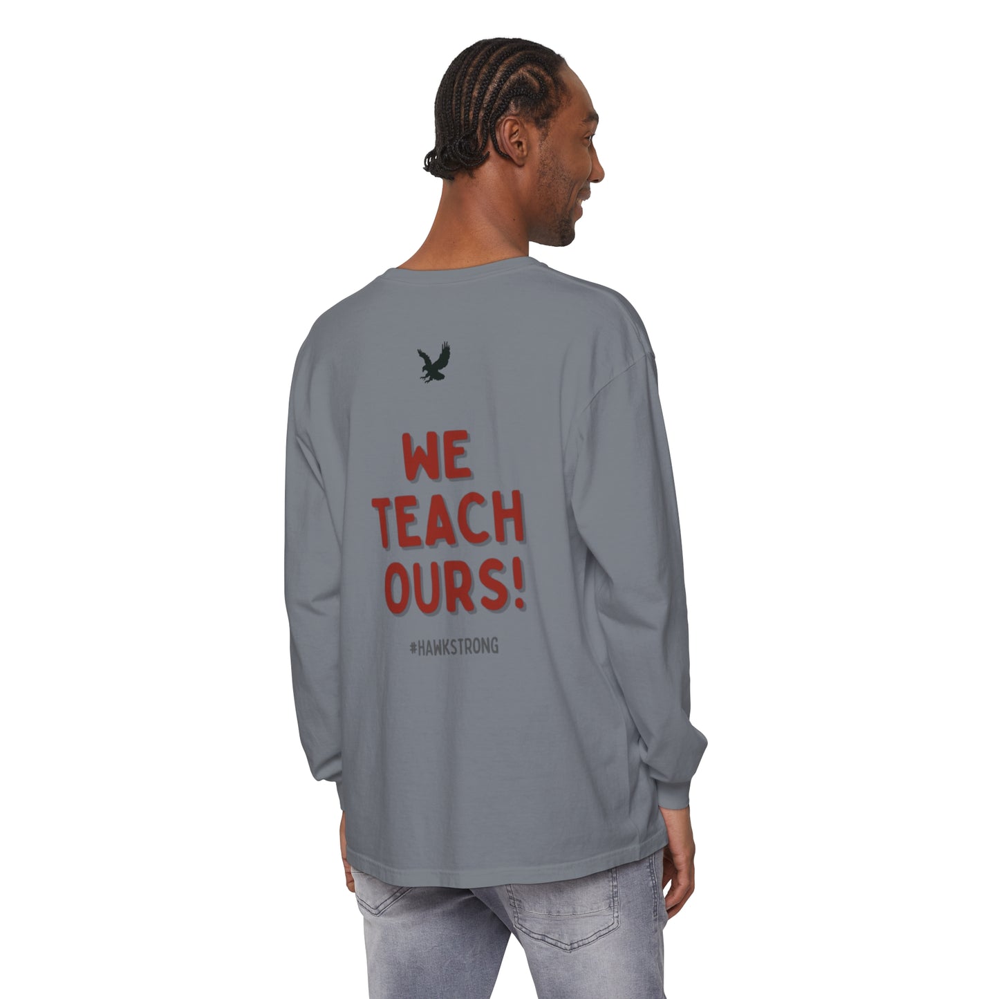 Oregon Hawks Teacher Superfan Long Sleeve T-Shirt