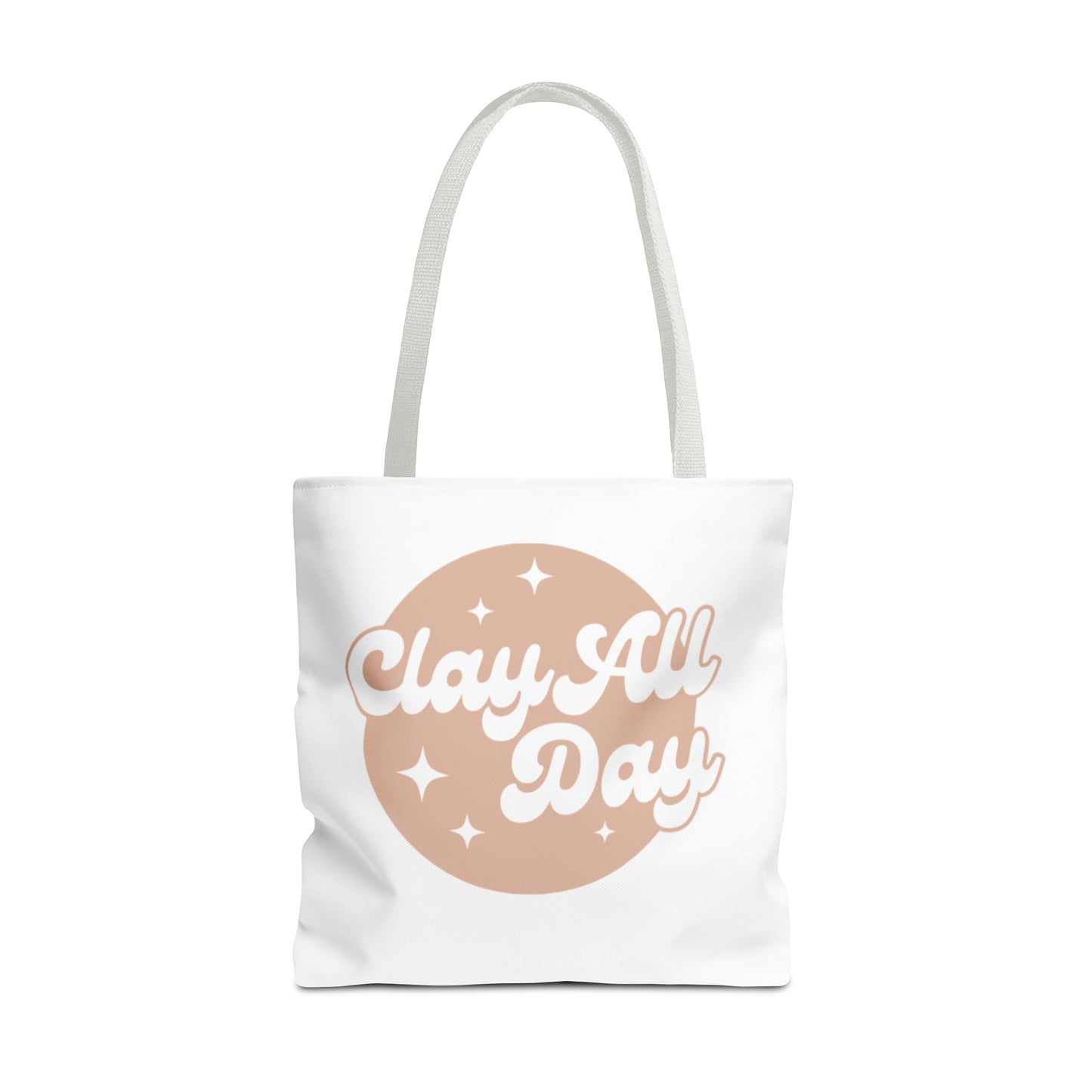 Clay All Day Canvas Tote Bag