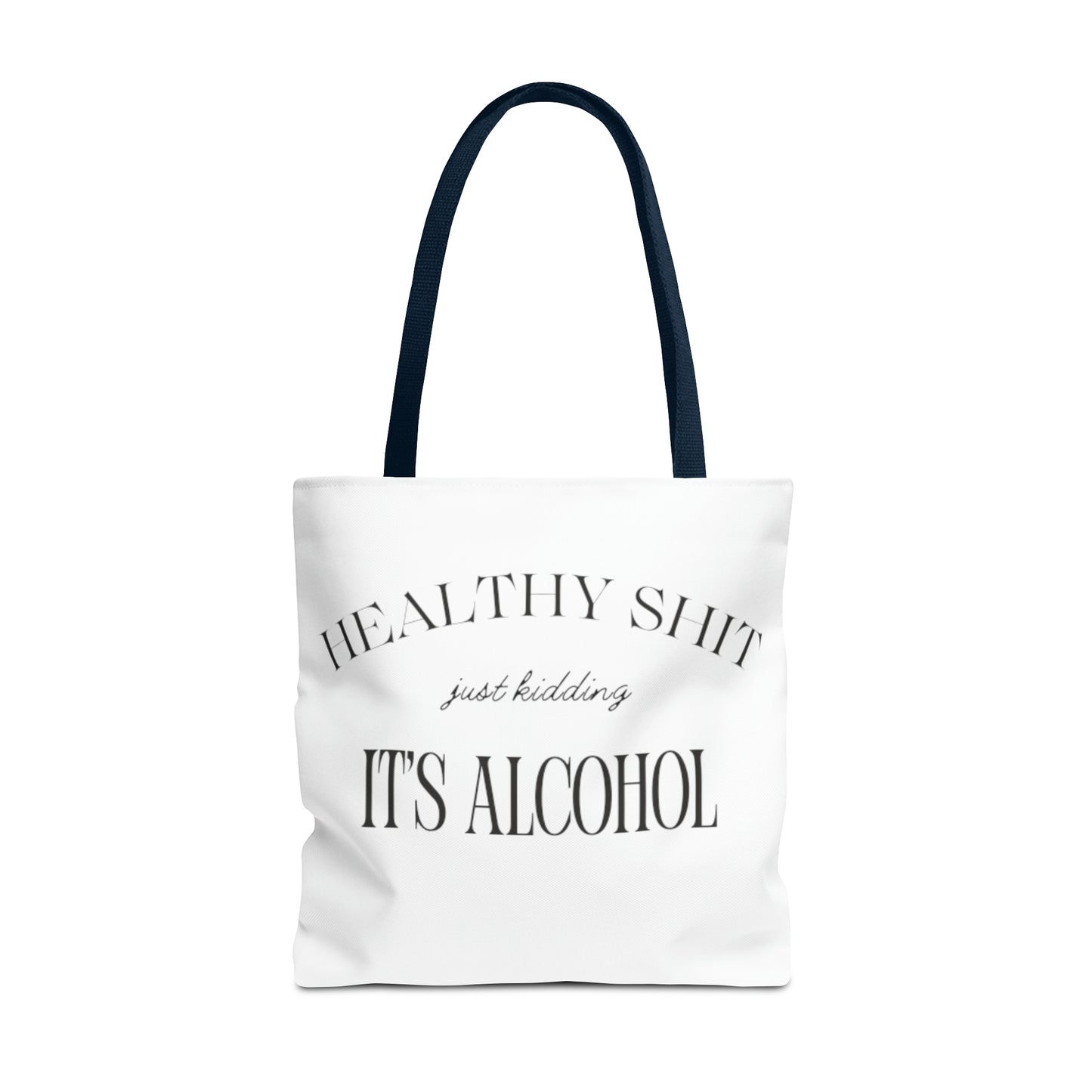 Healthy Shit Canvas Tote Bag