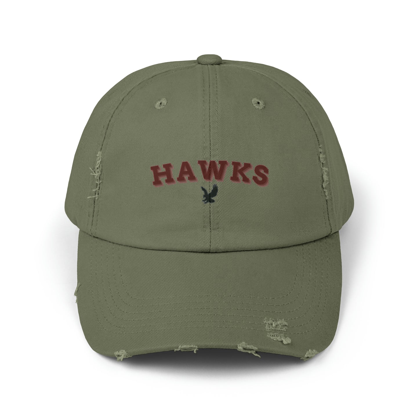 Hawks Unisex Distressed Cap