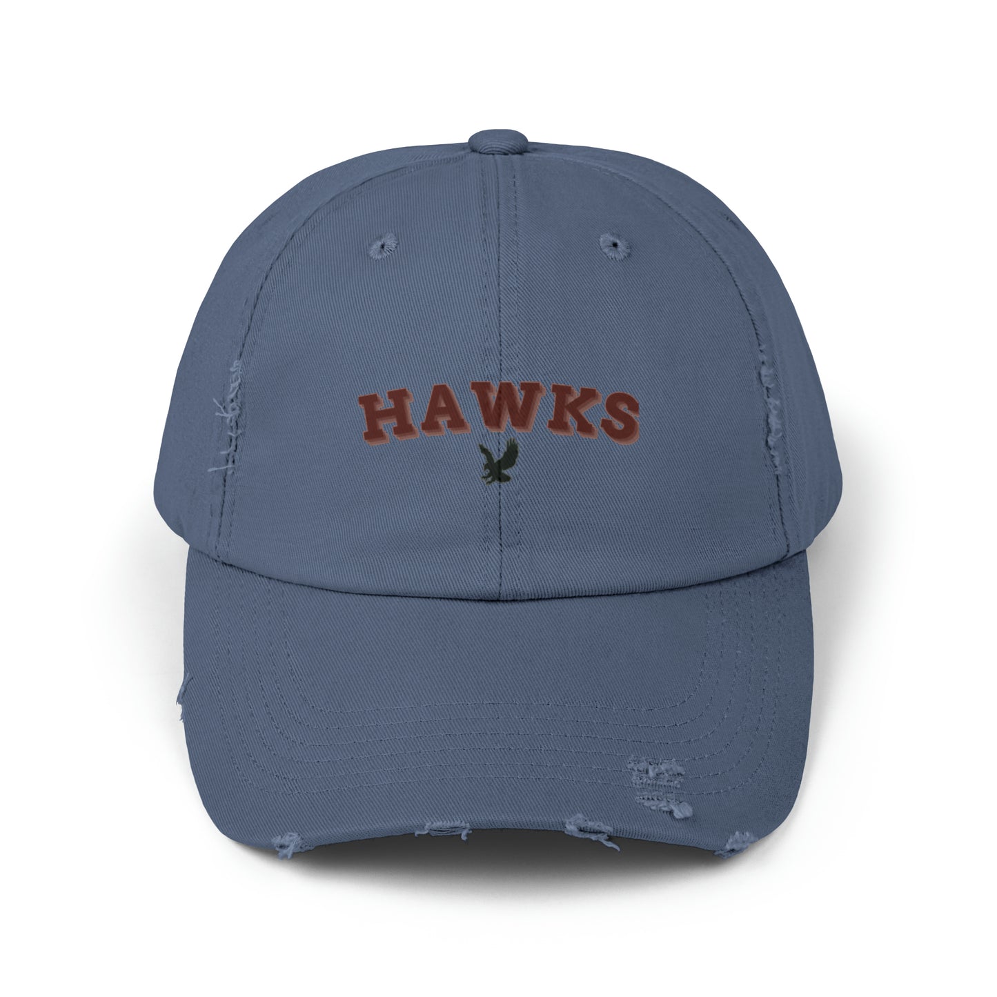 Hawks Unisex Distressed Cap