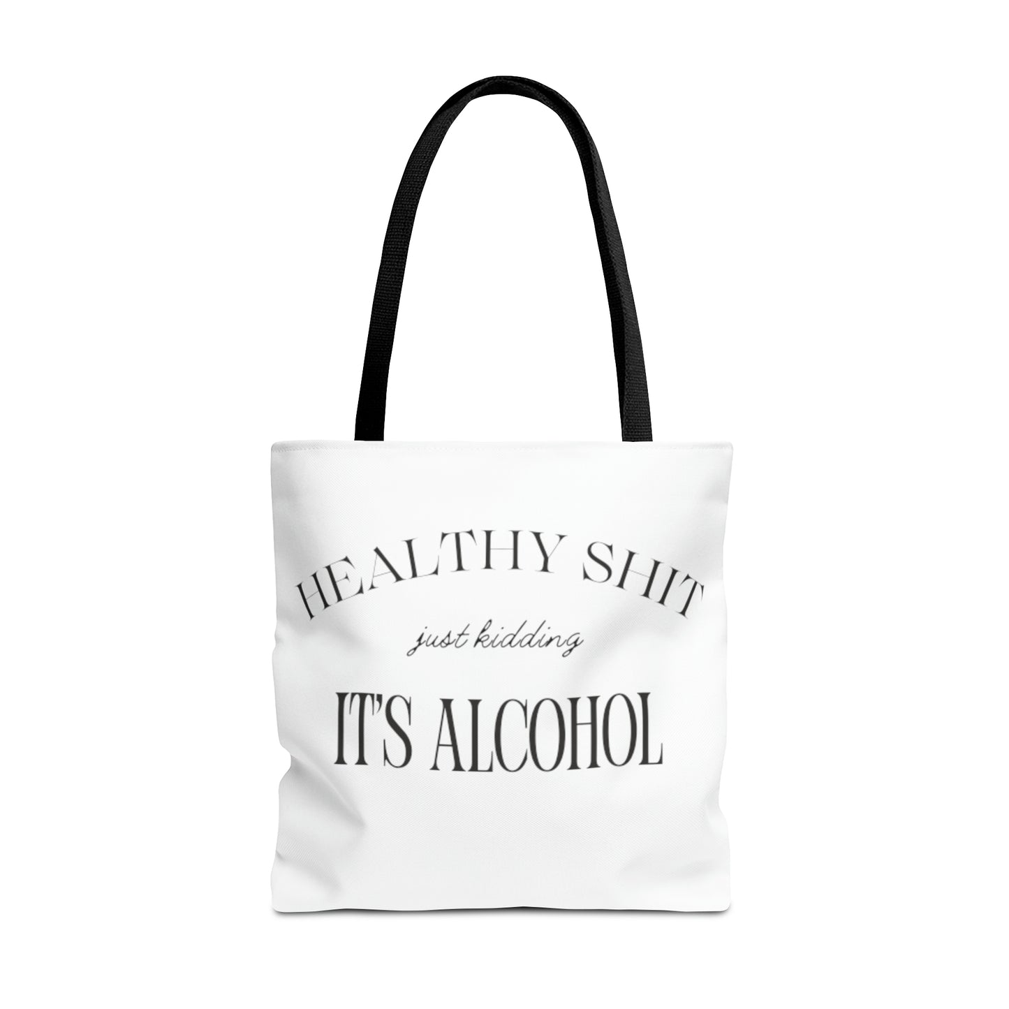 Healthy Shit Canvas Tote Bag