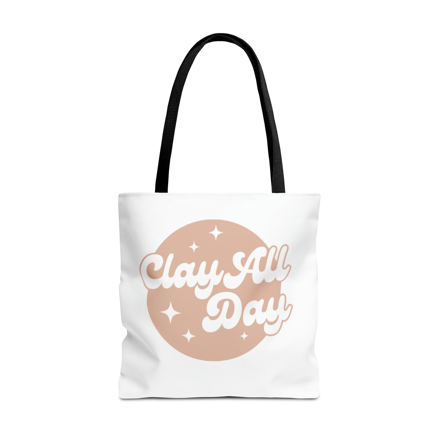 Clay All Day Canvas Tote Bag