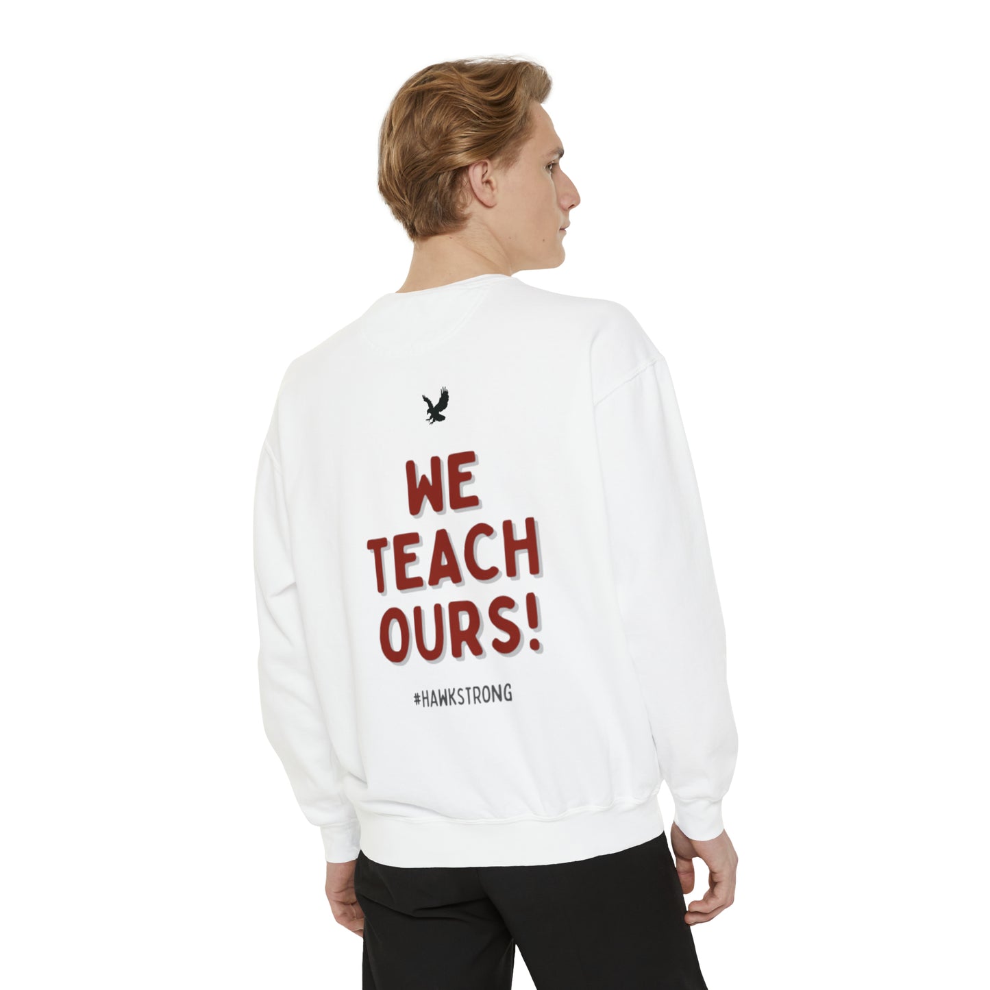 Oregon Hawks Teacher Superfan Crewneck