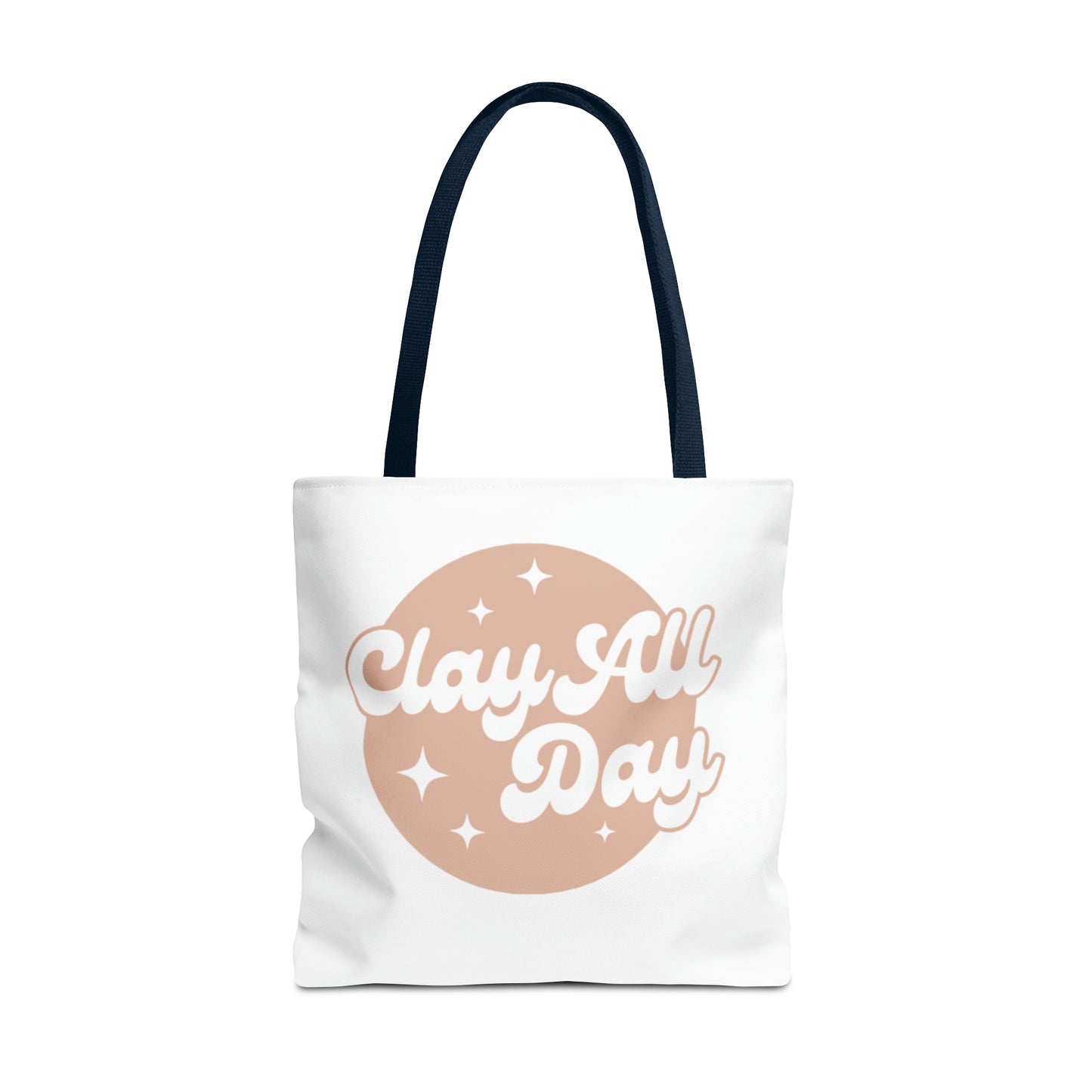 Clay All Day Canvas Tote Bag