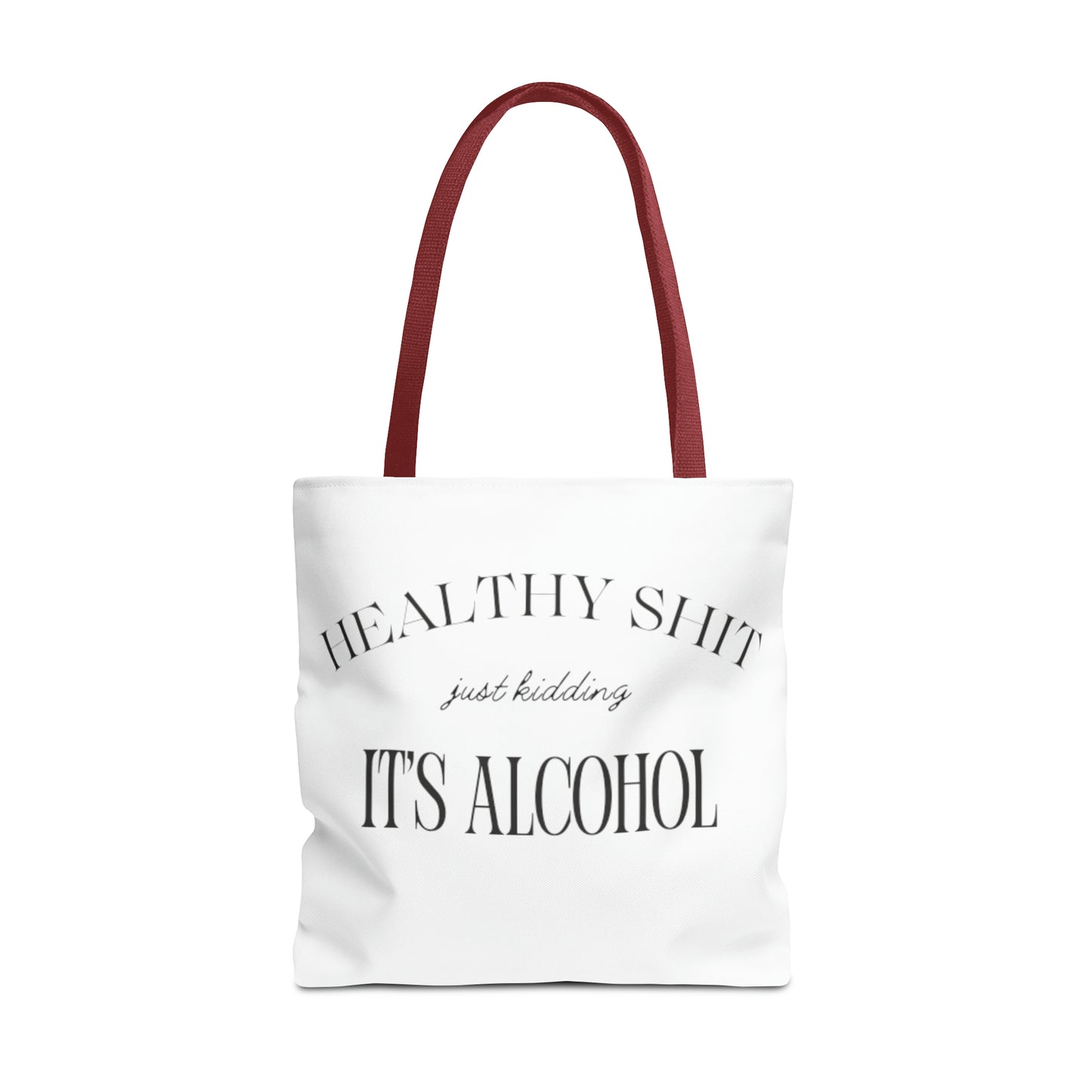 Healthy Shit Canvas Tote Bag