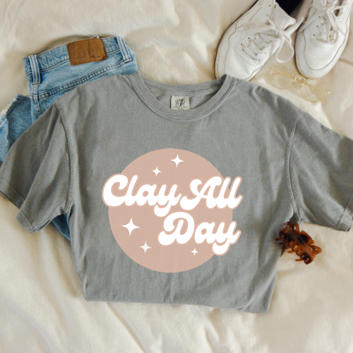 Clay All Day Unisex T-Shirt