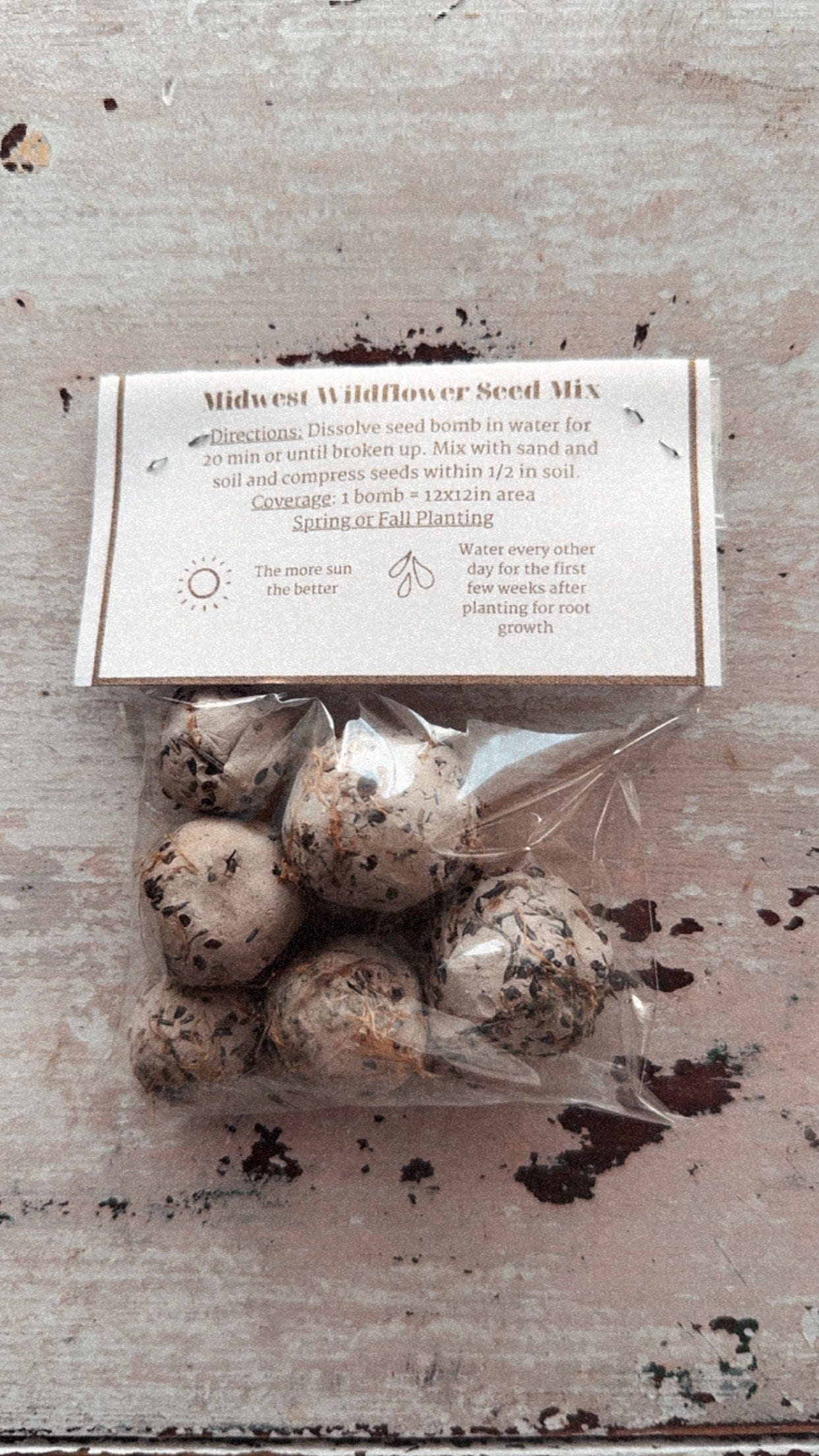 Wildflower Seed Bombs