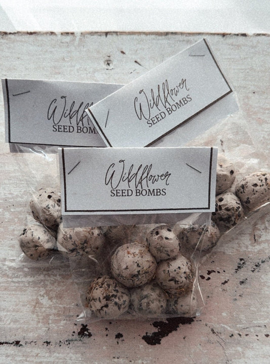 Wildflower Seed Bombs